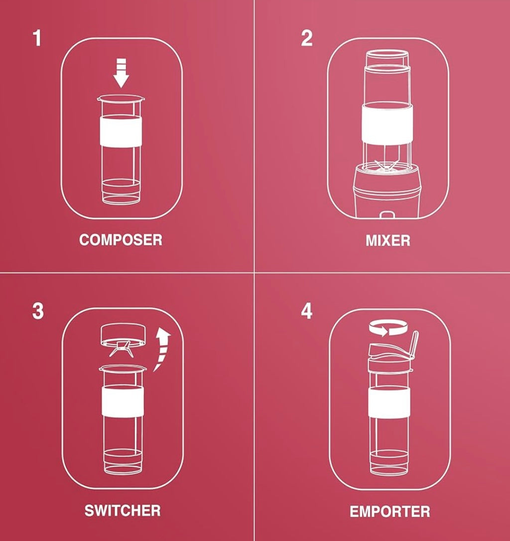 🥤 Licuadora Portátil Blend Go